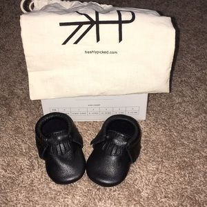 Sale today only Freshly picked black moccasins